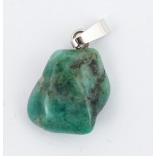 Pendentif pierre - émeraude
