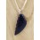 Pendentif - Aile d'ange onyx noir