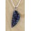Pendentif - Aile d'ange obsidienne mouchetée