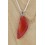 Pendentif - Aile d'ange cornaline