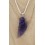 Pendentif - Aile d'ange Amethyste