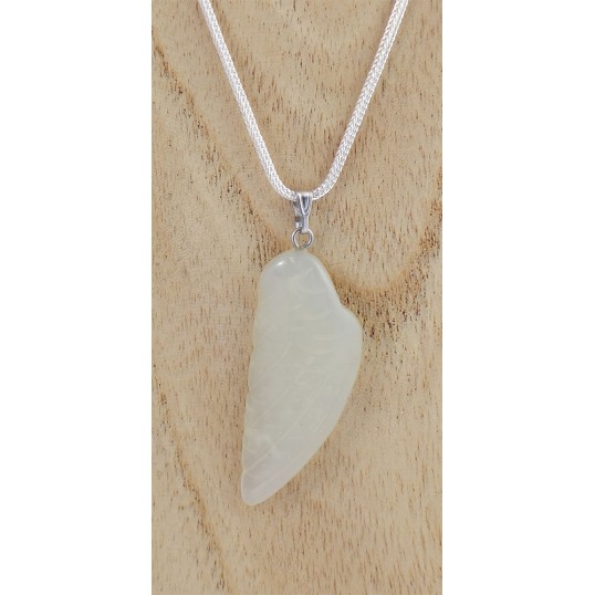 Pendentif - Aile d'ange Jade