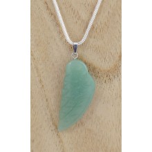 Pendentif - Aile d'ange Aventurine verte
