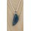Pendentif - Aile d'ange Agate mousse
