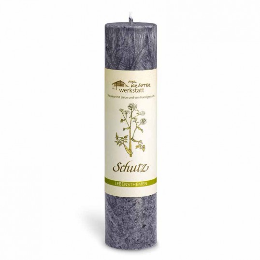 Bougie aux herbes - Protection
