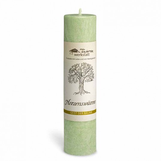 Bougie aux herbes - Chaleur du coeur - L'Aubépine