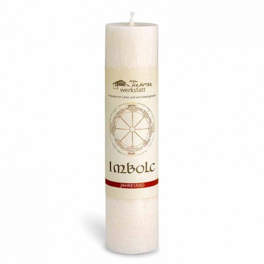 Bougie aux herbes - Imbolc