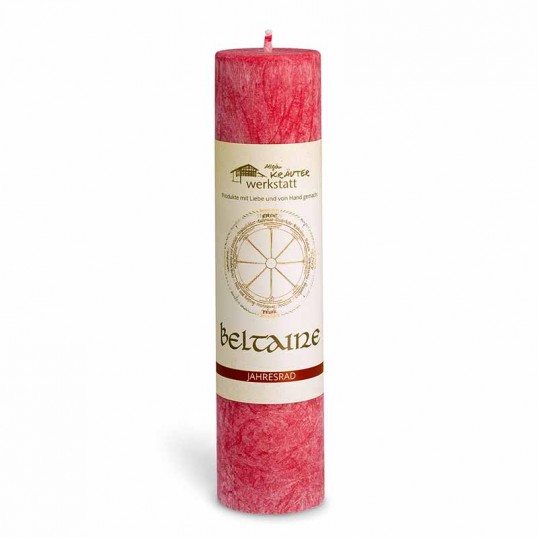 Bougie aux herbes - Beltaine