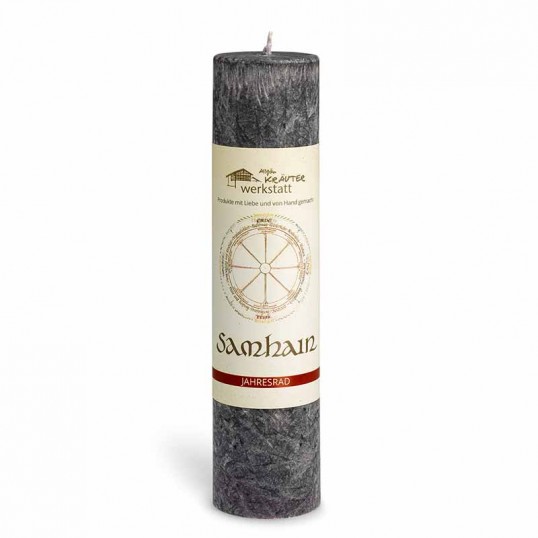 Bougie aux herbes - Samhain