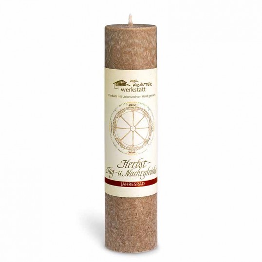 Bougie aux herbes - Equinoxe d'automne