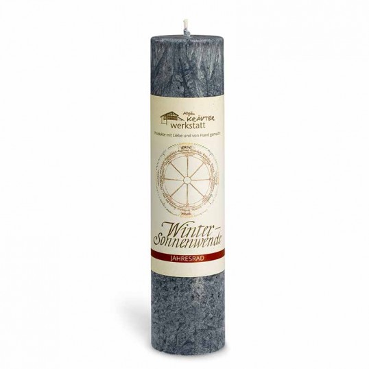 Bougie aux herbes - Equinoxe d'hiver