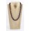Collier perles - Oeil de taureau