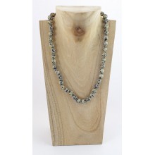 Collier perles - Jaspe dalmatien