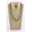 Collier perles - Jaspe dalmatien