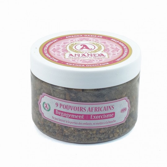 Résine Ananda - Neuf pouvoirs africain 130gr