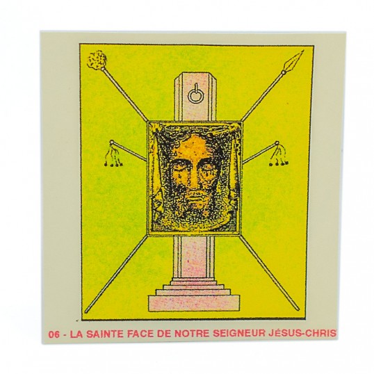 Pentacle Abbé Julio - Sainte face de notre seigneur Jésus Christ