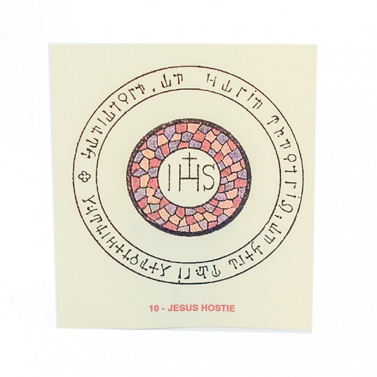Pentacle Abbé Julio - Jésus hostie