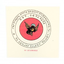 Pentacle Abbé Julio - Le lion ailé
