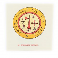 Pentacle Abbé Julio - Archange Rapahël