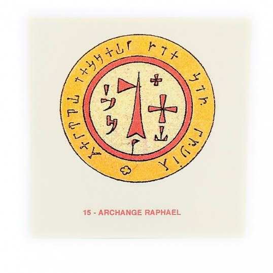 Pentacle Abbé Julio - Archange Rapahël