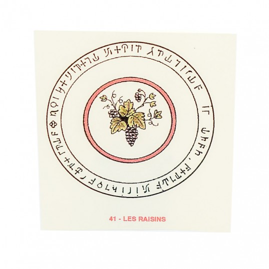 Pentacle Abbé Julio - Les raisins