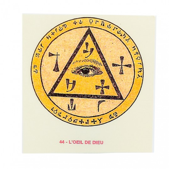 Pentacle Abbé Julio - L'oeil de Dieu