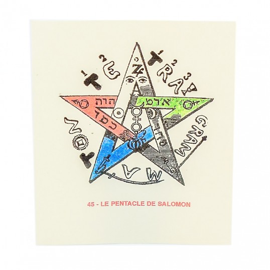 Pentacle Abbé Julio - Le pentacle de Salomon