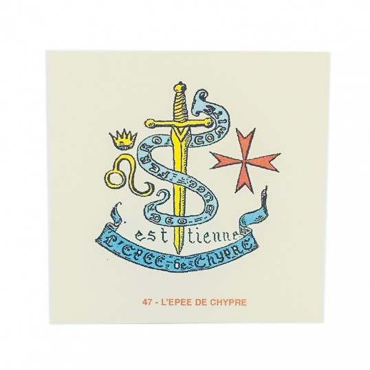 Pentacle Abbé Julio - L'épée de Chypre
