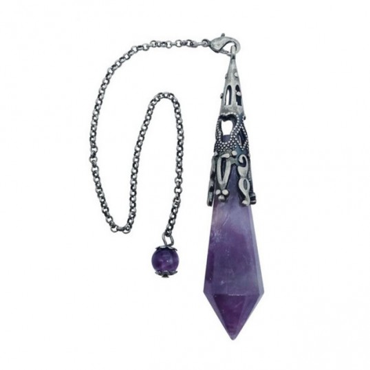 Pendule - Pointe Amthyste design Witch