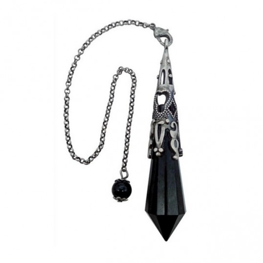 Pendule - Pointe Obsidienne design Witch