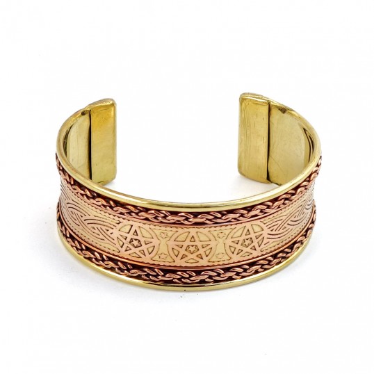 Bracelet cuivre pentagramme
