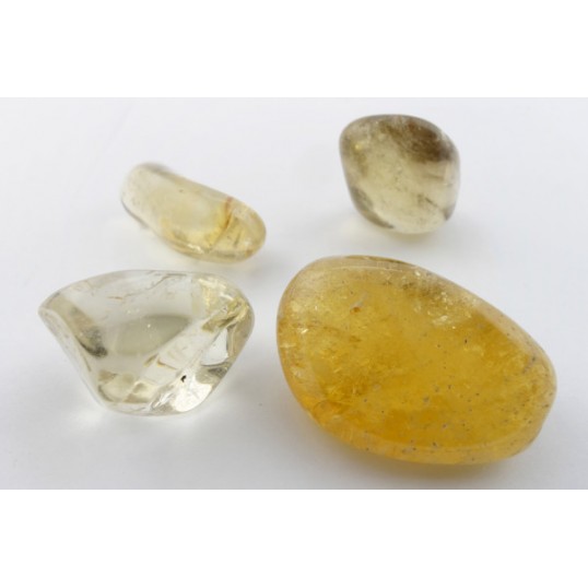 Pierres roulées - Citrine naturelle