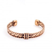 Bracelet - cuivre - triple torsade