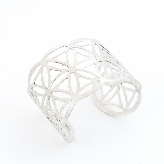 Bracelet - fleur de vie large