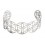 Bracelet - fleur de vie étroit