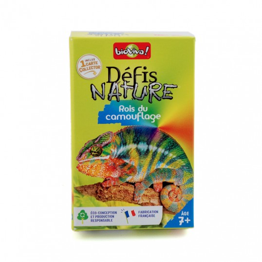 Jeux enfants - Défis nature : Roi du camouflage