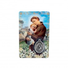 Carte médaille - Saint Antoine 2