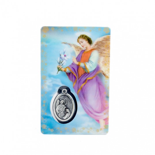 Carte médaille - Saint Gabriel 2