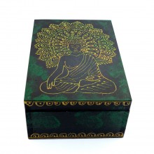Boîte rangement - Bouddha verte petite