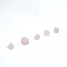 Solides de Platon - Quartz rose
