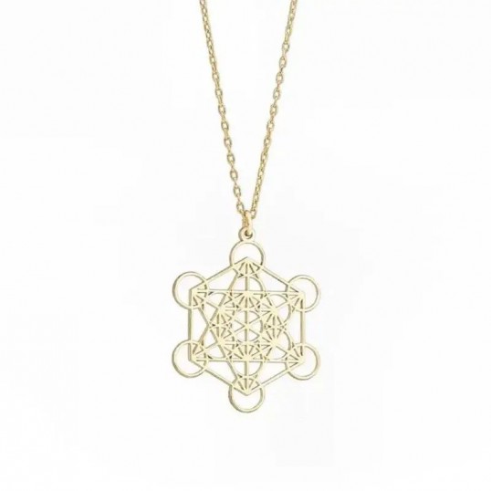 Pendentif - Métatron plaqué or