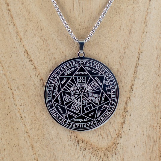 Pendentif des 7 archanges argent
