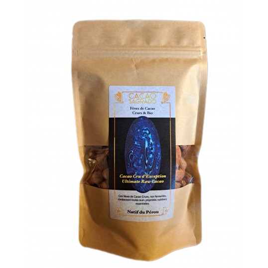 Cacao cru bio - f&egrave;ves