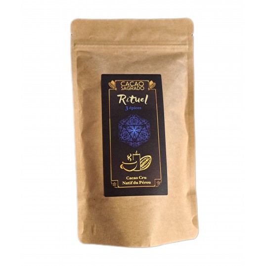 Cacao cru bio Rituel 3 &eacute;pices - &agrave; boire