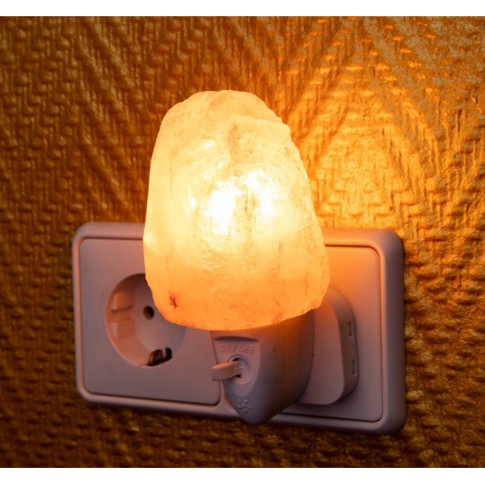 Veilleuse en sel Himalaya - 12 cm (format compact)