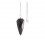 Pendule octogonal en shungite - 3,5 cm