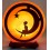 Lampe de sel de l'Himalaya Petit Prince sur la Lune - 5 kg