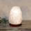 Lampe de sel de l'Himalaya blanche brute naturelle - 1 &agrave; 2 kg