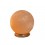 Mini lampe de sel de l'Himalaya USB sph&egrave;re - 500 g &agrave; 1 kg