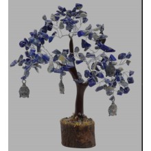 Arbre du Bonheur Lapis Lazuli Bouddha - 160 pierres